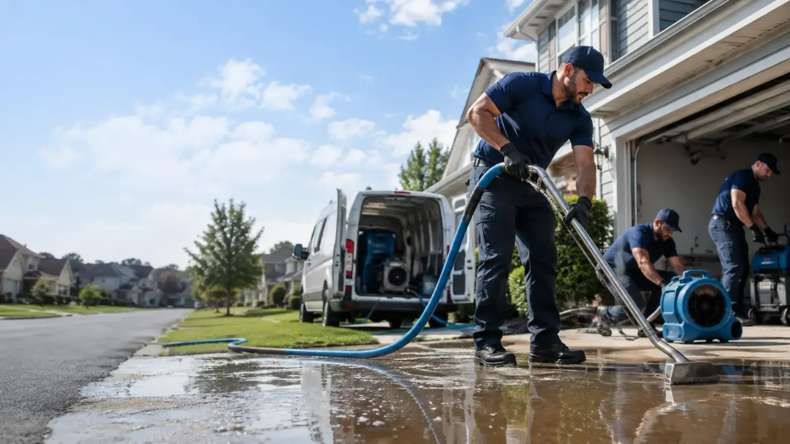 Flood Damage Restoration in Mount Olive, NC